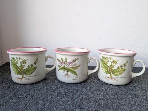 Vintage keramikbecher ipas - 3x,