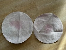 2 Platzset in Rund Creme 37cm