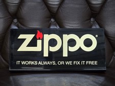 Vintage Zippo Werbeaufsteller