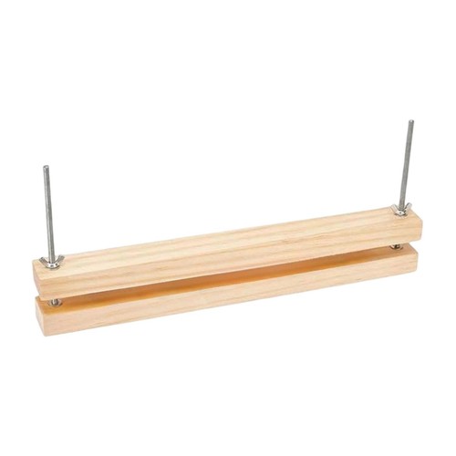 Buchbinderpresse aus holz - buchbinderpresse,