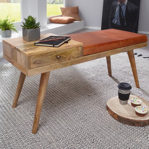 Sitzbank gepolstert 100cm