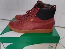 Puma Sneaker Größe 46  Leder GoreTex Mid Gtx Bordeauxrot
