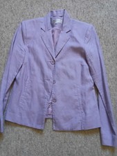 Damen Blazer Gr 36 Leinen