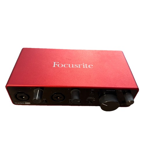 Focusrite scarlett 2i2 - focusrite,