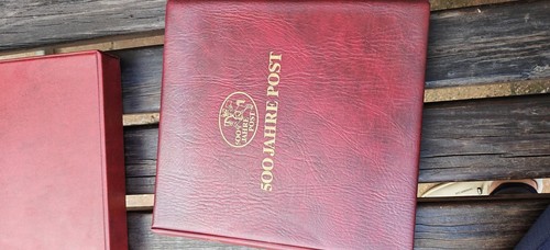 Briefmarkensammlung 500 jahre - briefmarkensammlung,