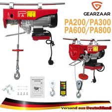 200kg-800kg Elektrischer hebezug elektrische Seilwinde Motorwinde Hub Kranwinde