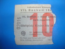 69/70 Ticket VFL Bochum Bayer