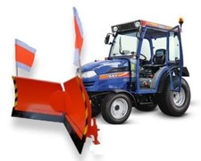 Schneeschild Schneepflug Vario Iseki Kat 0 Aufnahme Räumschild mit Hydraulik