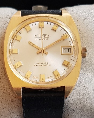 Vintage armbanduhr tourist - armbanduhr,