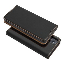 ECHT LEDER Handy Tasche Hülle Buch Klapp Tasche Schutzhülle Book Case Cover Etui