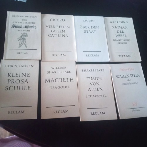Reclam weiss konvolut hefte - konvolut, 17