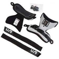 USD Inline Skate Ersatzteil Shadow Ankle Part komplett, schwarz/grau, Paar