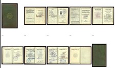 RAR! 1954 PERU Diplomatenpass