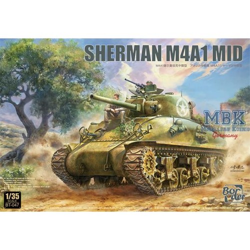 Border model 047 sherman - model, bt-047