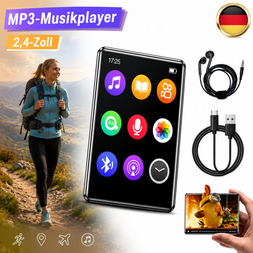 Tragbarer mp3 player digital - mp3,