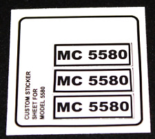 Custom Aufkleber für 5580