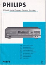 Bedienungsanleitung-Operating Instructions für Philips DCC 600