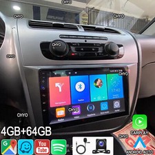 4+64G Android14 Autoradio GPS FM Navi CarPlay Für Seat Leon MK2 1P1 2005-2012