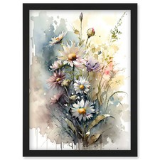 Wild Flower Daisies in Bloom