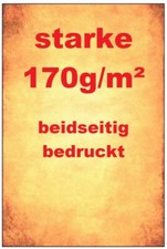 Papier für Speisekarten