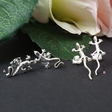 Gecko Salamander Ohrstecker