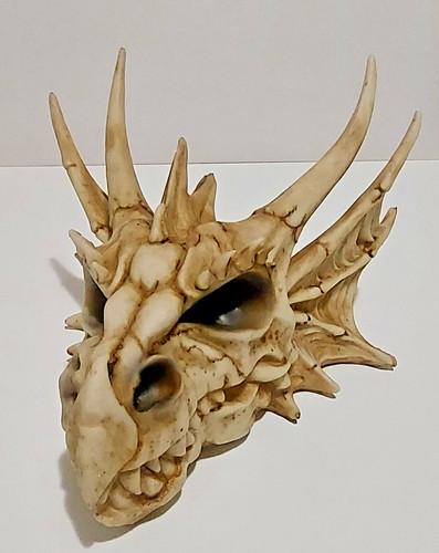 Drachenkopf drachenfigur deko - drachenfigur,