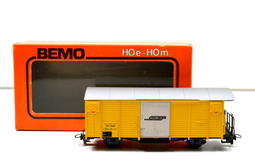 Bemo güterwagen gelb - bemo, 2271