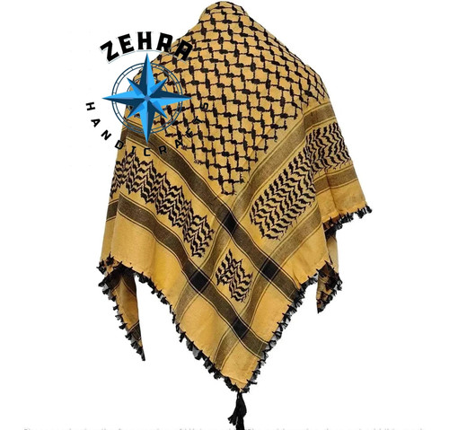 Zehra schal unisex - zehra, gelb