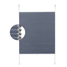 Wabenplissee ohne Bohren