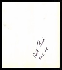 Rick Parse Schauspieler Albumblatt 60er Jahre Original Signiert # G 43867