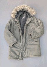 SPIEWAK Herren Parka Gr. M mit Kapuze Winter Parker Jacke Pelz abnehmbar 