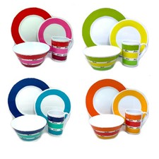 Melamin Geschirrset für 4