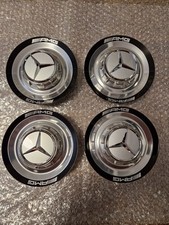 4 x Original Mercedes AMG Nabendeckel  Kappen A0004006400
