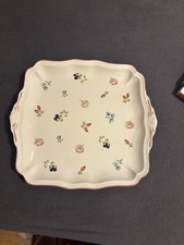 Villeroy und Boch Petit Fleur Servierplatte 20cm quadratisch.