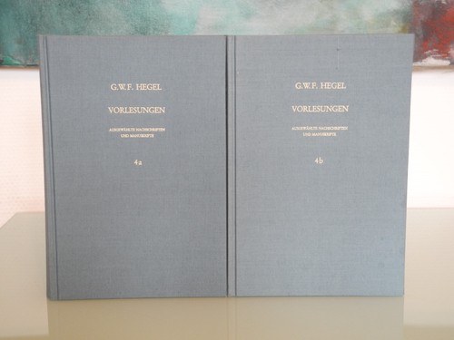 Hegel vorlesungen 4a - -,