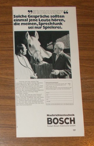 Seltene werbung bosch - seltene,