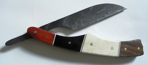 Damastmesser rasiermesser - damastmesser, "rasiermesser"