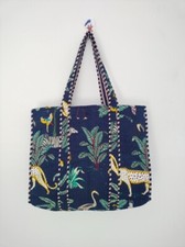 Indian Blau Tiger Bedruckt