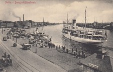 Stettin - Dampfschiffahrtsböllwerk - 1915 Feldpost - Nachlass -