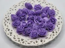 25 Rosenköpfe künstlich Schaumrosen Deko Kunstblumen Rosen Farbwahl