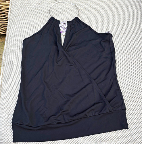 Damen top schwarz ärmellos - damen,
