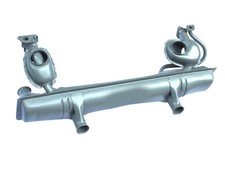 Auspuff Schalldämpfer OE