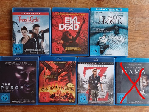 Diverse horrorfilme blu - diverse,