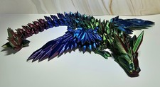 Süße 3d XXL Gedruckte Kristall Drachen - Verschiedene Farben -