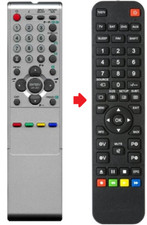 Ersatz Fernbedienung passend für Orion TV26RN2 / TV32RN2 / TV26066 / TV26266