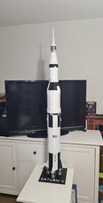 SATURN V 6 Fuß 182 cm 1/60 APOLLO 11 Display großes RAKETENMODELL KOMPLETT MONTIERT