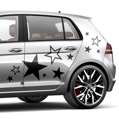Autoaufkleber sterne stars - autoaufkleber,