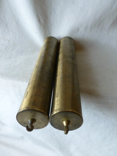 Uhrengewichte messing - messing, x
