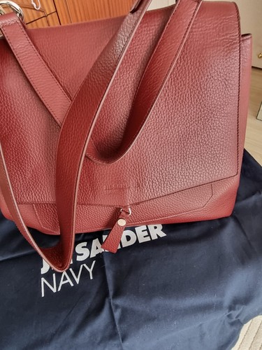 Jil sander navy leder - leder,