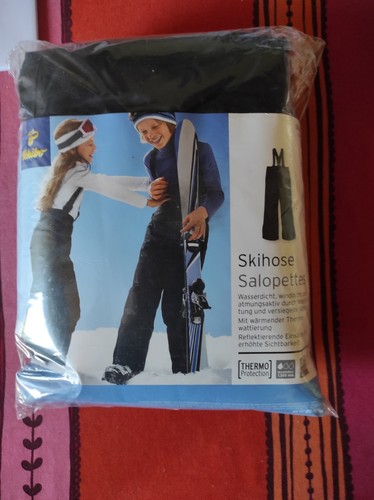 Skihose kinder 122 128 schwarz - skihose,